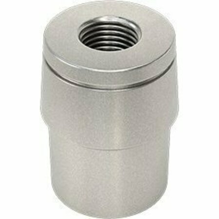 BSC PREFERRED Tube-End Weld Nut for 1-1/8 Tube OD and 0.058 Wall Thickness 1/2-20 Thread Size 94640A470